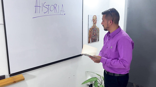 Karolin Gomezxx - Young Latina Rides Her Teachers Cock So He Doesnt Fail Her XXX