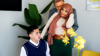 Arab , Big Tits , Brunette , Dirty Talk , Family ,