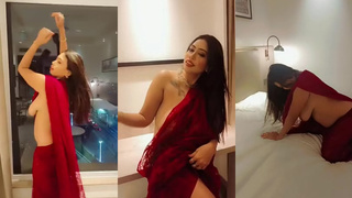 Bong Saree Model Hot Dance