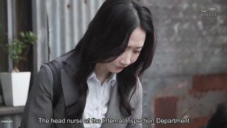 [JUR-470] Female boss in a business trip experiences humiliation on a train with internal ejaculatio