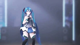 Hatsune Miku Dancing And Playing With Toys - MMD