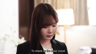 [SONE-997] The ambitious beautiful secretary secretly becomes a slow-piston meat toilet for the pres