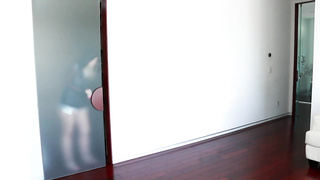 She Sneaks In For The BBC