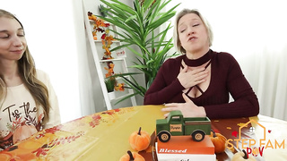 Breezy Bri - Little Step Sis Is Thankful For My Dick rq