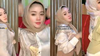 Indonesian hijab bitch hot