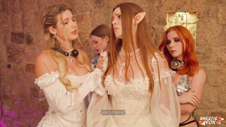 D&D Porn Adventure Part 3 - Hole Of Glory (Sweetie Fox, Diana Rider, Arina Fox, Anastangel)-(1080p50