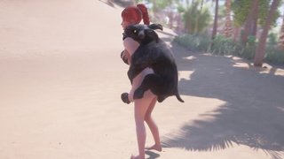 Wild Life Sex Game Gameplay Black Devil Fuck Female Girl HD