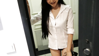 Rae Lil Black throat fucked by husband while wife recording