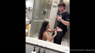 NRI Porn Slut Jashot Gives Sloppy Blowjob and Gets Hard Fucked for Facial