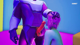 Фух Мастерсон и космический эльф трахаются на неоновом голодеке 1 серия