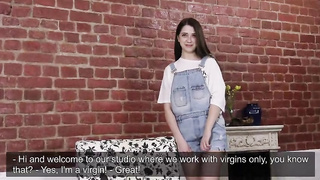 Virgin girl porn castin Nataha Normalek defloration