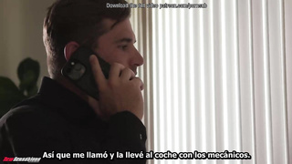 Amber Maddie está feliz porque su auto se averió Sub Español