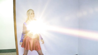 Supergirl Defeated By Kryptonite Lipstick Kiss (480)