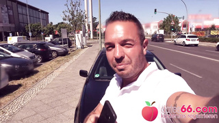 Fitxxxsandy Suprice in Car