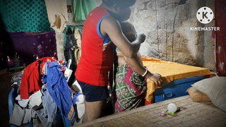 Wife gets fucked while working at home by husband