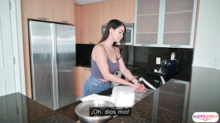 Miss Raquel Texas Milf POV Con Su Hijastro