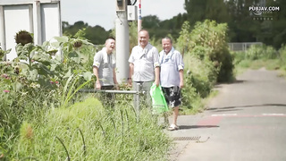 Camping girl gangbang (720)