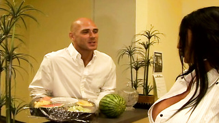 Lisa Lipss vs Johnny Sins Big Tit Boss, Vintage