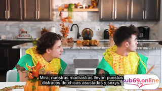 El coño de Mamá es Perfecta para el Día de Acción de Gracias - sub español