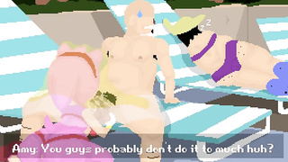 Amy at the pool (voiced)