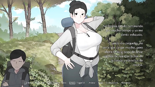 Campamento con mam y mi amigo que quiere montarla [NTRman] (Gameplay completo español)