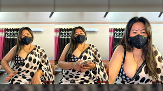 88pink black saree dirty talk Delhi ke Nepali Randi bhabhi part 2