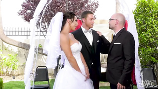 Shemale bride Chanel seduces her fiance best friend