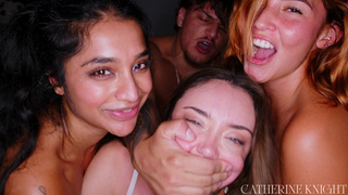 Yasmina Khan, Catherine Knight & Agatha Vega - Foursome With Victor Ray (5/2/26)