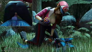 XXX Pokemon and the human girl porno HD 1080p
