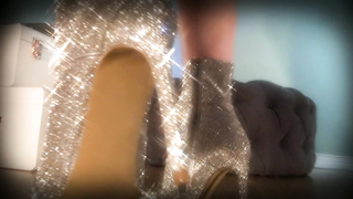Sparkles Tease - Holiday Boot Goddess