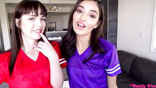 xFree XXX - Super Sunday With My Step Sis And Her Friend (2020)