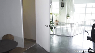 Sister's friend talks about stepbrother now she wants to try