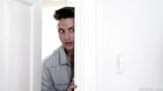 Mom lets stepson fuck her in the ass