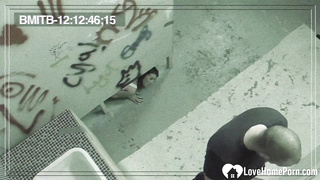 Public bathroom fucking