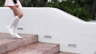 Dad fucks his daughter's fake friend