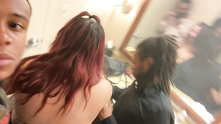 My Aunt Told her best Friend to Give me a Sloppy Blowjob