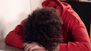 Blonde hottie share a room with stranger bbc