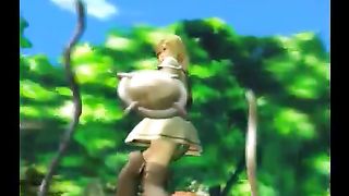 Strange warriors gangbang lady