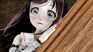 Taste Test. Young babe test shemale sperm.