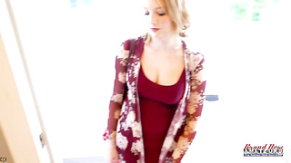 Busty teen in the porn casting first time - Astrid