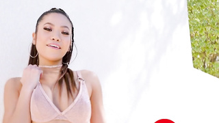 Strong Man Tests Vina Sky's Ass