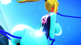 Hentai Samus body expansion breast expansion en ass expansion 2