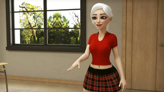 Black Cock Futa Teacher porns Teen Schoolgirl - 3D Animation ENG Dubbed