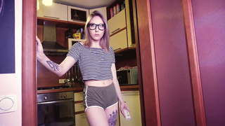 Lección anal de hermanastra mayor sub