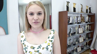 Petite teen loves anal hard fuck 2021.06.17 Nikka Hill Intimate Casting XXX