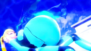 Hentai Samus body expansion breast expansion en ass expansion 3