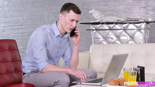 Sexy Office Secretary Fuck Busy Boss