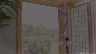 Exotic Honey Paisley Paige Handles Two Cocks Like A Boss