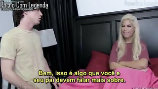 Tarada ajudando filho a perder a virgindade - legendado