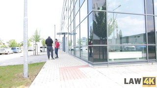 Two policeman fucking with bad girl